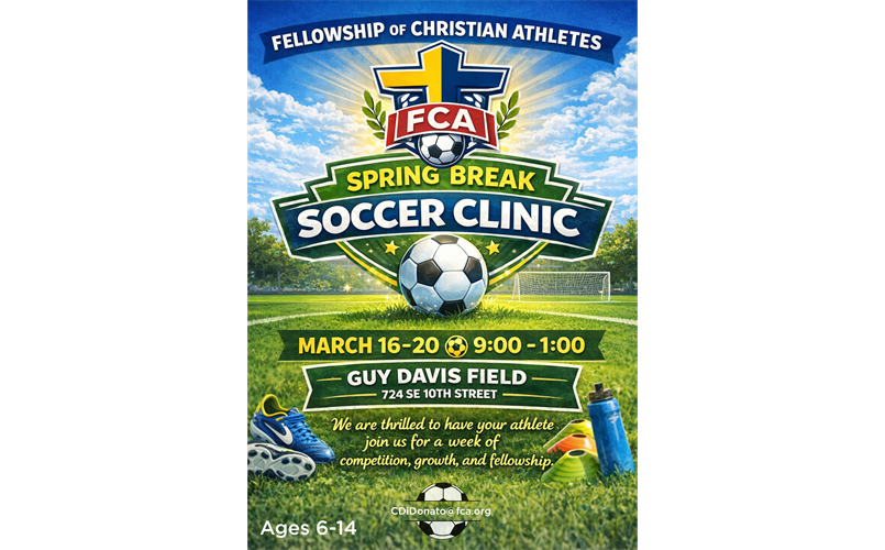 FCA Spring Break Soccer Clinic
